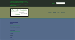 Desktop Screenshot of pinehollowhandcrafts.com