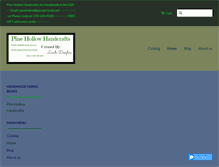 Tablet Screenshot of pinehollowhandcrafts.com